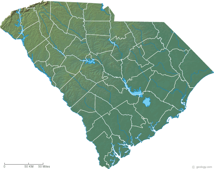 south-carolina-physical-map